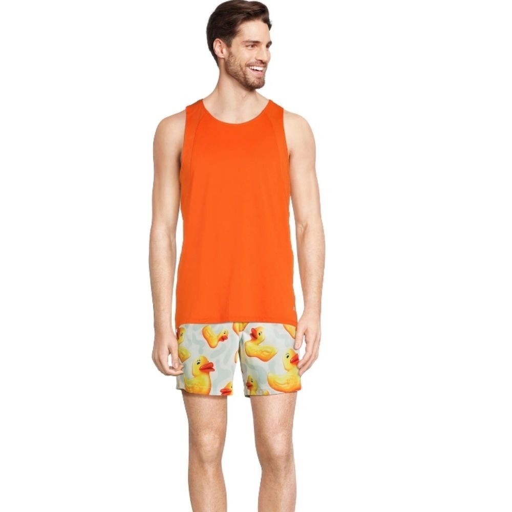 Neff Novelty Duckey Print 7" Swim Trunks